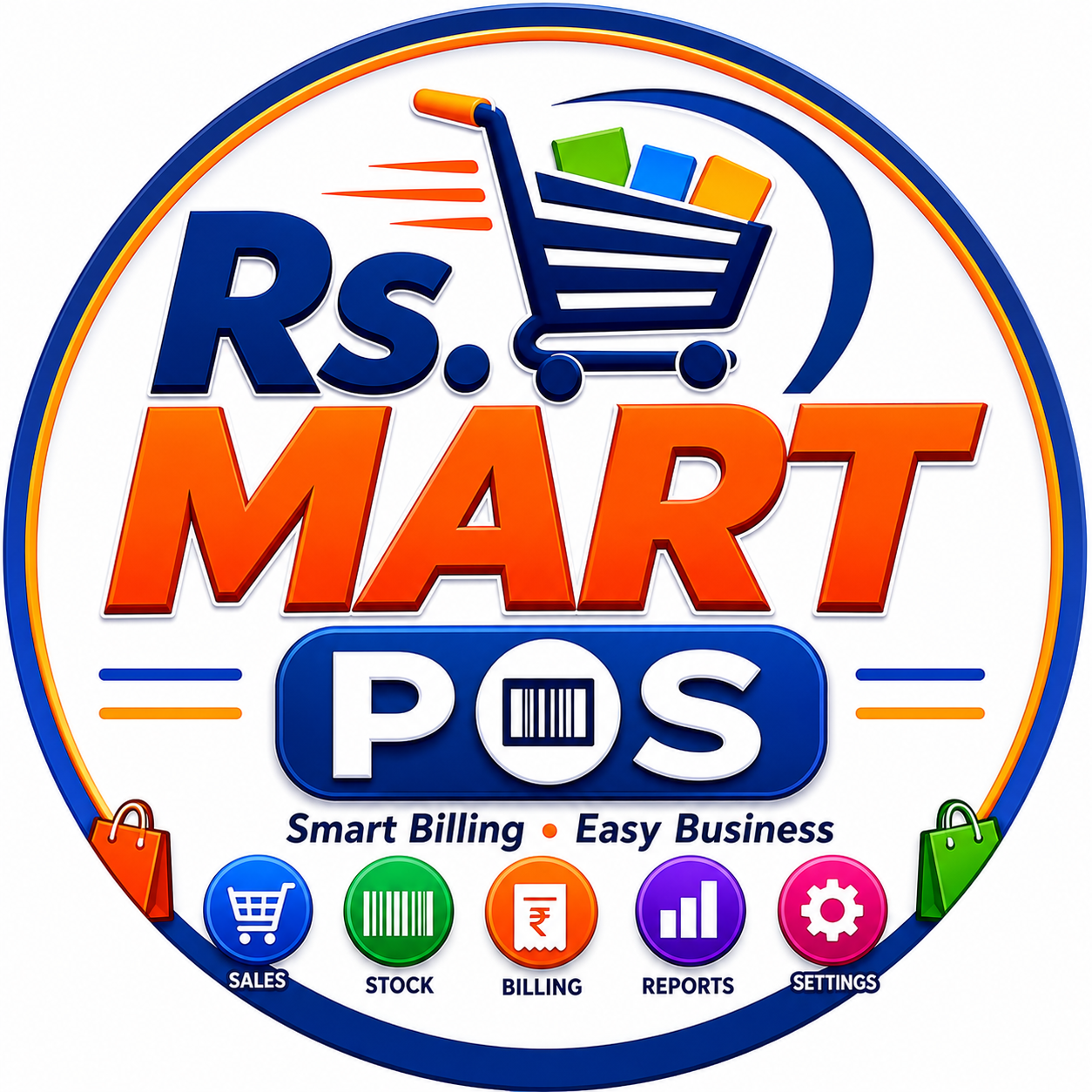 Rs. MART POS Badge
